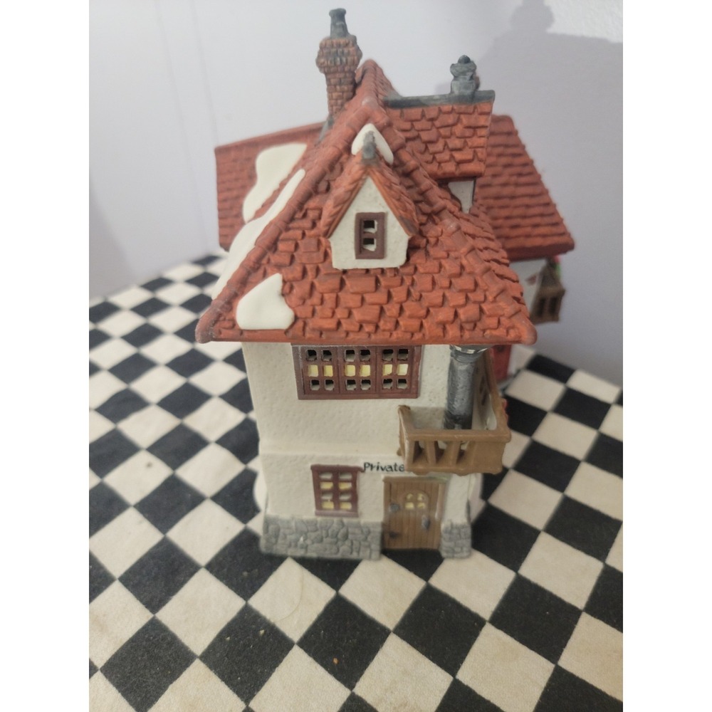 Dept 56 Dickens Village "Mr. Wickfield Solicitor" 1989‎ Porcelain w/ Box - Picture 8 of 9